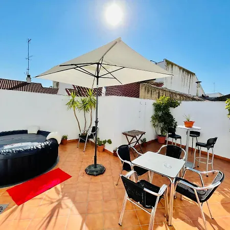 Alaudae -centro- Garaje Privado-jacuzzi Exterior Bajo Peticion - Otel Mérida